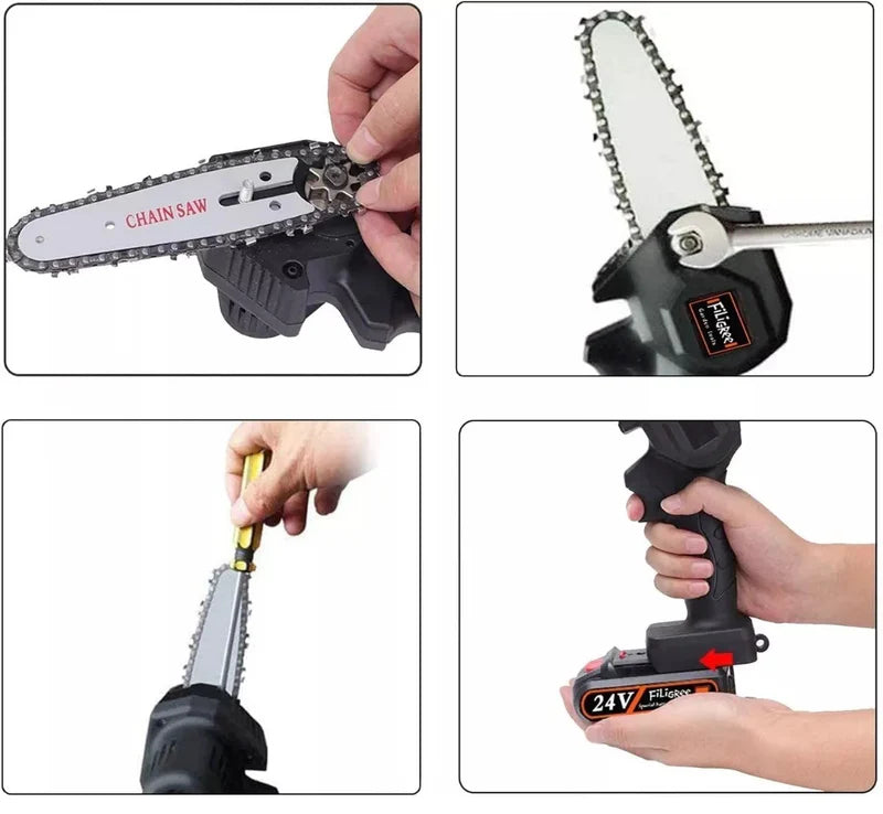 Mini Motosierra Super Power 2 Baterias - BonPlus™