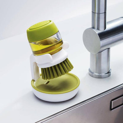 Cepillo dispensador de jabon-QuickWash