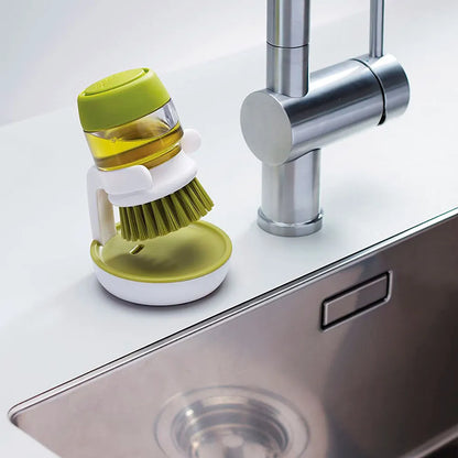 Cepillo dispensador de jabon-QuickWash