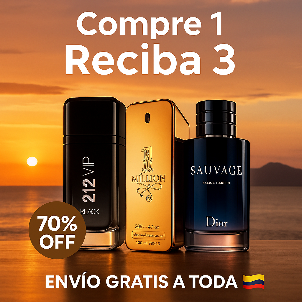 Pague 1 Reciba 3 - Perfumes Asad™