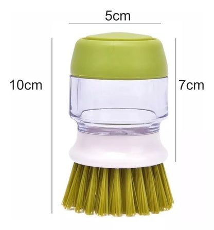 Cepillo dispensador de jabon-QuickWash